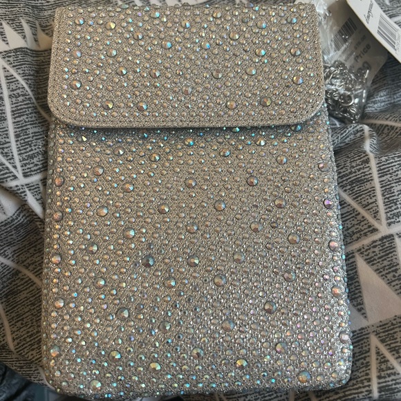 Gorgeous D'margeaux Newyork Crystal Evening Bag - sliver - Picture 4 of 4